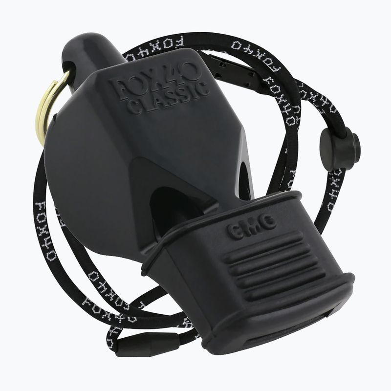 Pfeife Fox 4  Classic CMG Safety schwarz 963