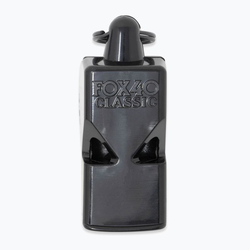 Pfeife mit Schnur Fox 40 Classic Official schwarz 2
