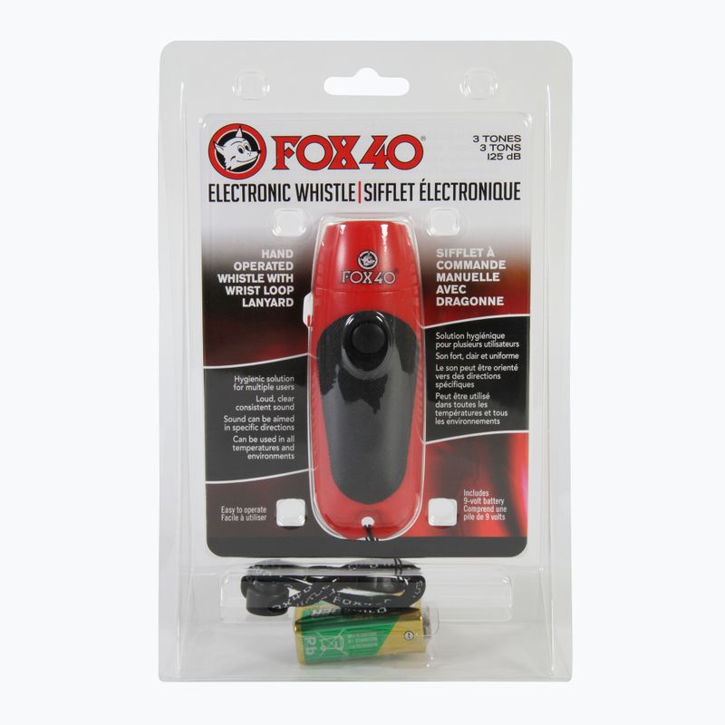 Trillerpfeife Fox 40 Elektronisch rot 5