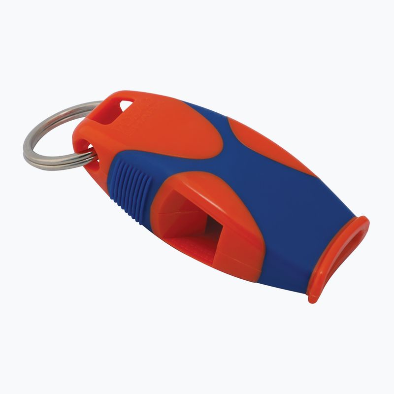 Fox 40 Sharx Safety orange/blaue Pfeife mit Schnur