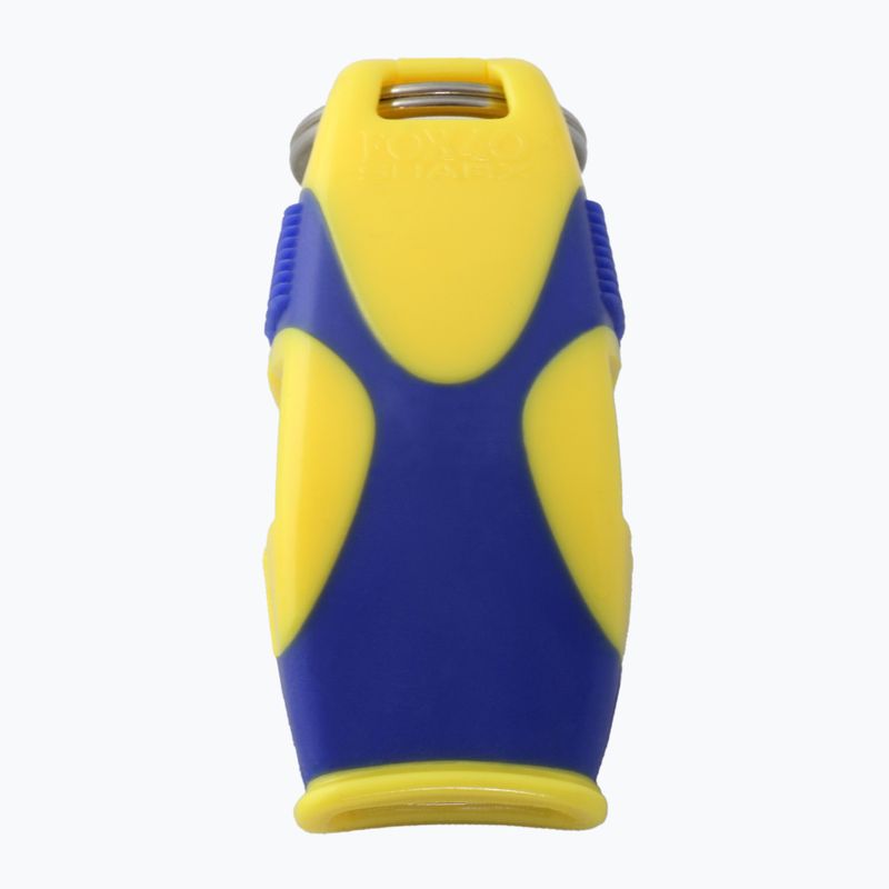 Fox 40 Sharx Safety gelb/blaue Pfeife mit Schnur 2