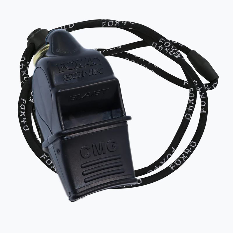 Pfeife Fox 4 Sonik Blast CMG schwarz 923