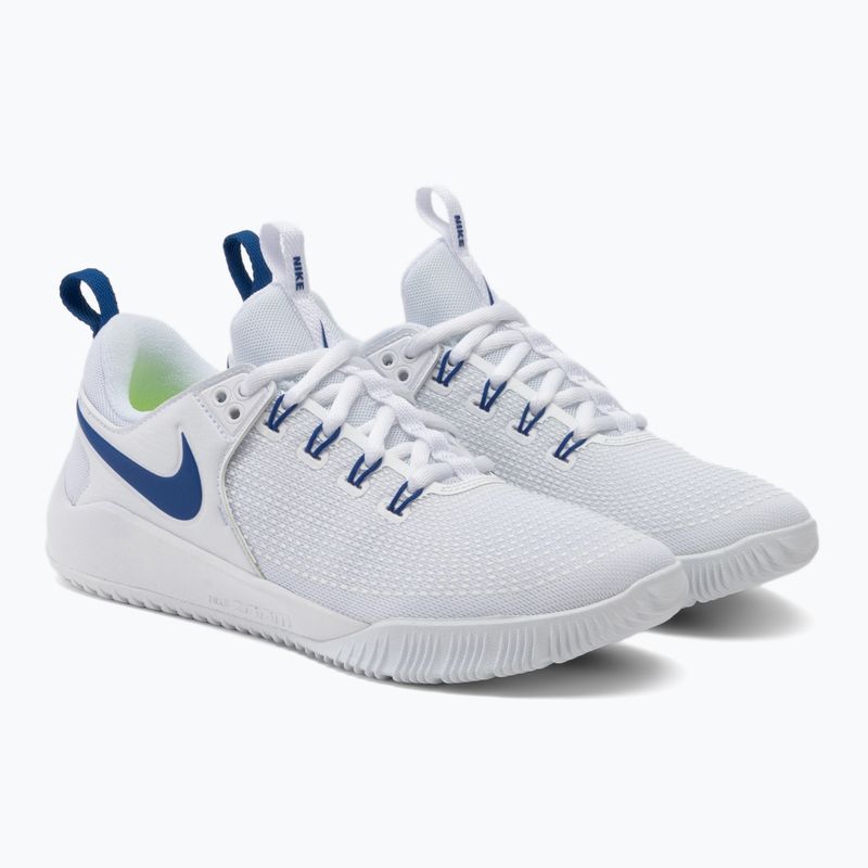 Damen Volleyball Schuhe Nike Air Zoom Hyperace 2 Weiß/Spiel Royal 4