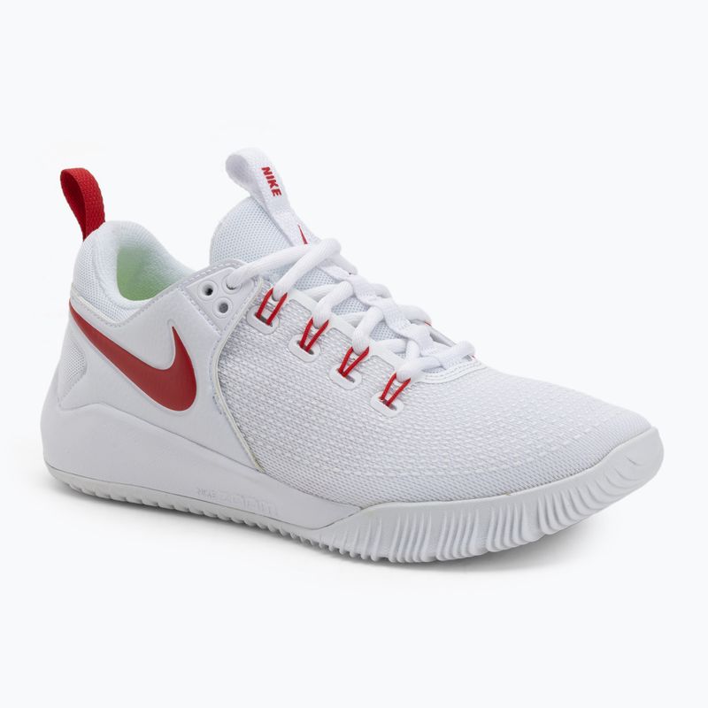 Damen-Volleyballschuhe Nike Air Zoom Hyperace 2 white/university red