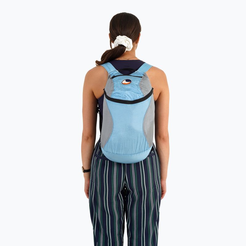 Ticket To The Moon Mini 15 l blau/hellgrau Rucksack 2