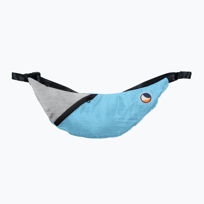 Ticket To The Moon Upcycled Sling Umhängetasche himmelblau/eisgrau