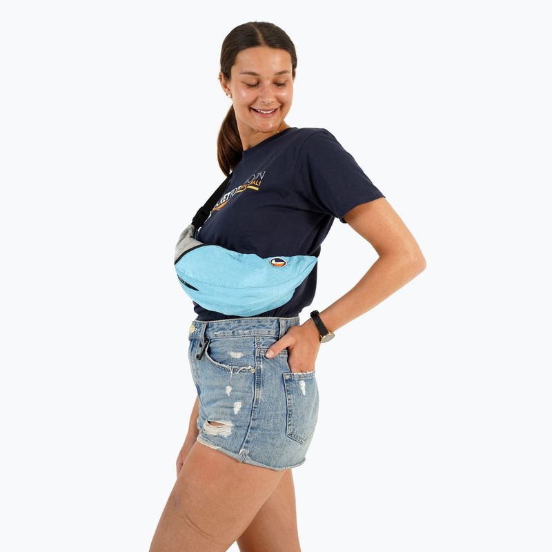 Ticket To The Moon Upcycled Sling Umhängetasche himmelblau/eisgrau 5