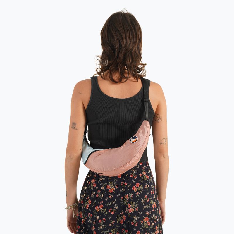 Ticket To The Moon Upcycled Sling Tasche Pfirsich/Wolke Umhängetasche 3
