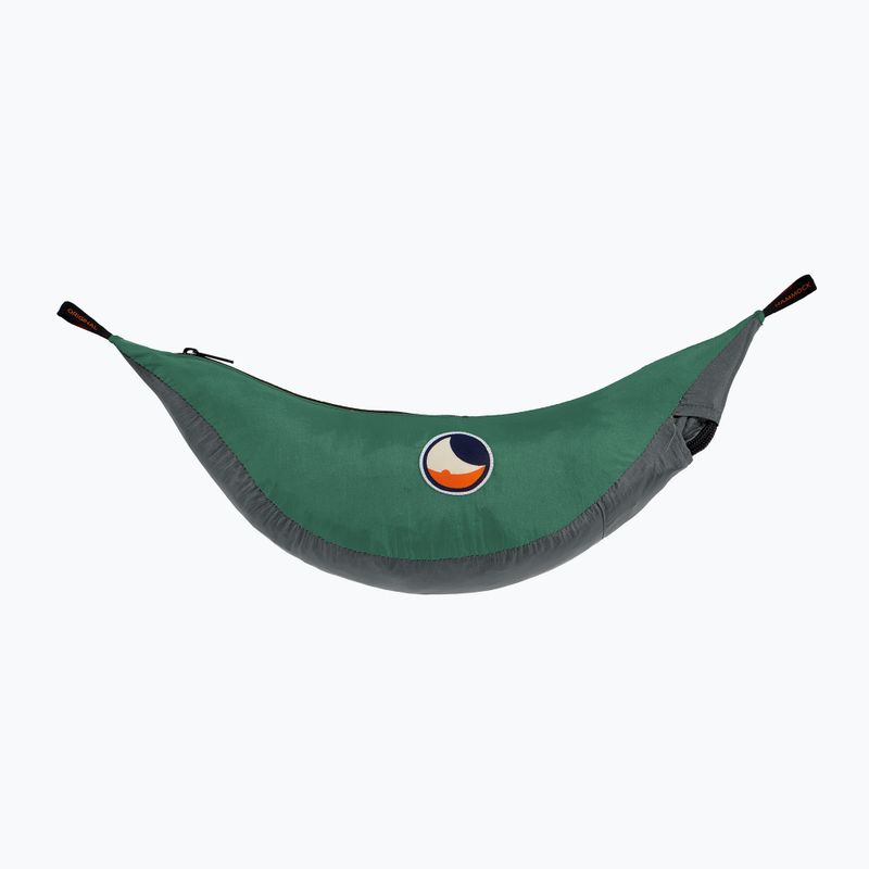 Doppel-Hängematte für unterwegs Ticket To The Moon Original petrol green/dark grey 2