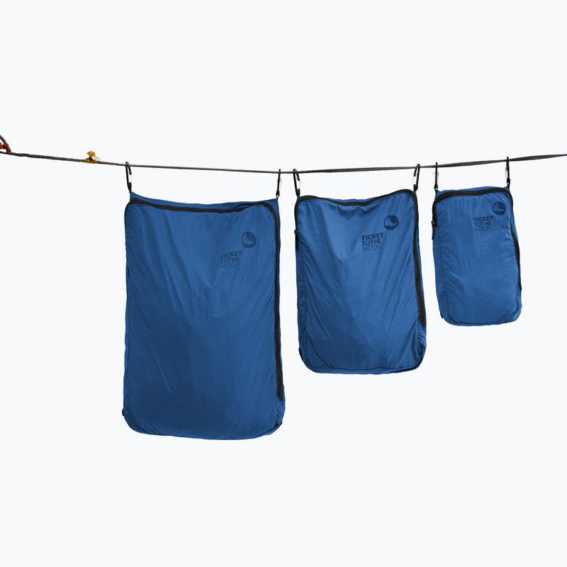 Organizer-Set Ticket To The Moon Travel Cube Set 3 pcs. lightest blue/blue 2