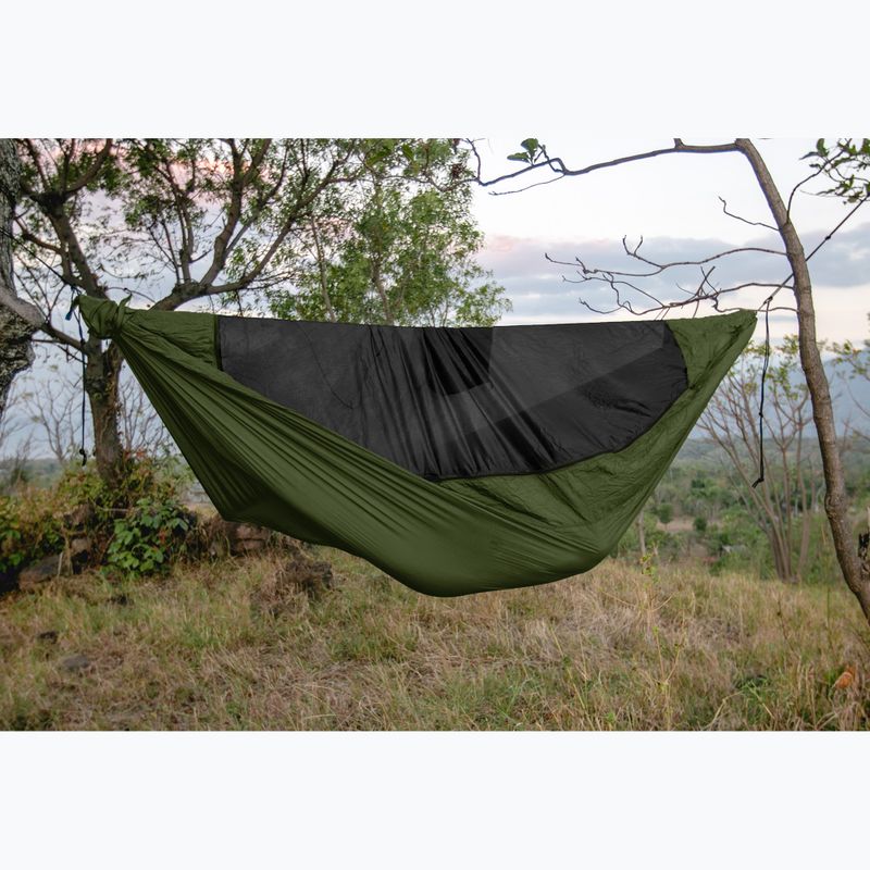 Reisehängematte Ticket To The Moon Pro army green 5