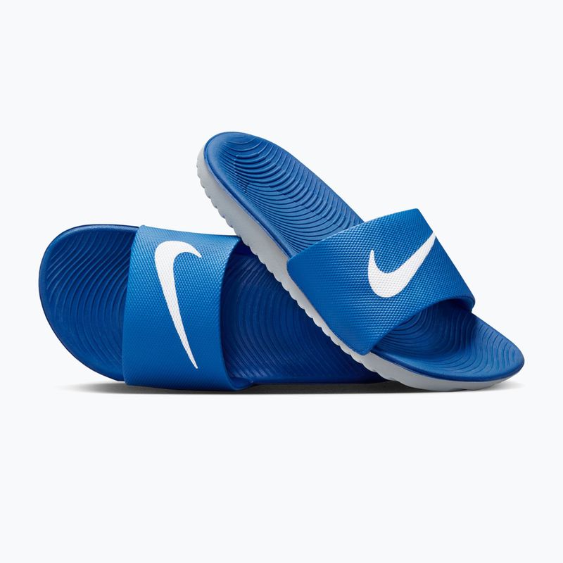 Kinder-Badelatschen Nike Coffee hyper cobalt/white 3
