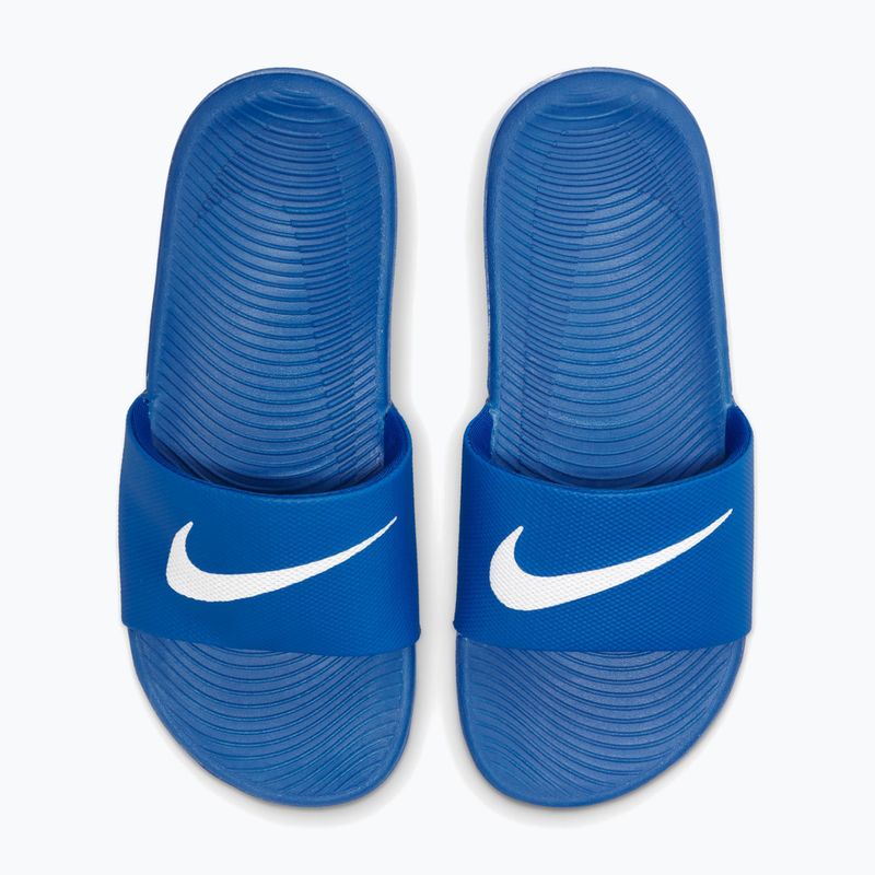 Kinder-Badelatschen Nike Coffee hyper cobalt/white 4