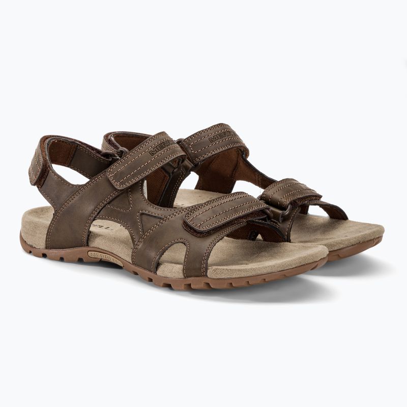 Herren Merrell Sandspur Rift Strap Sandalen schwarz 4