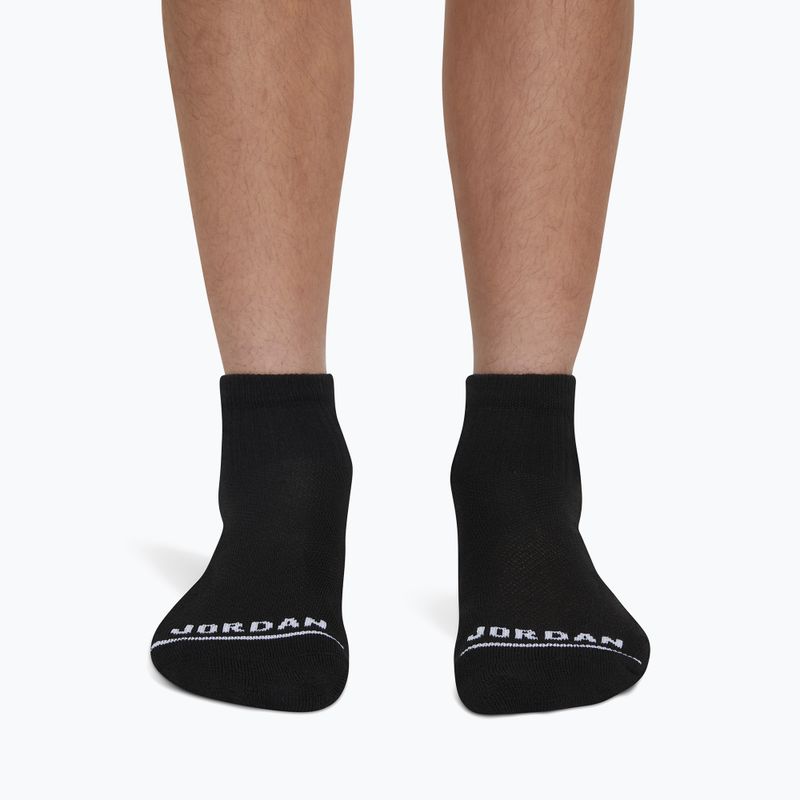 Skarpetki dziecięce Nike Jordan Legend Ankle Quarter 6 pack black 5