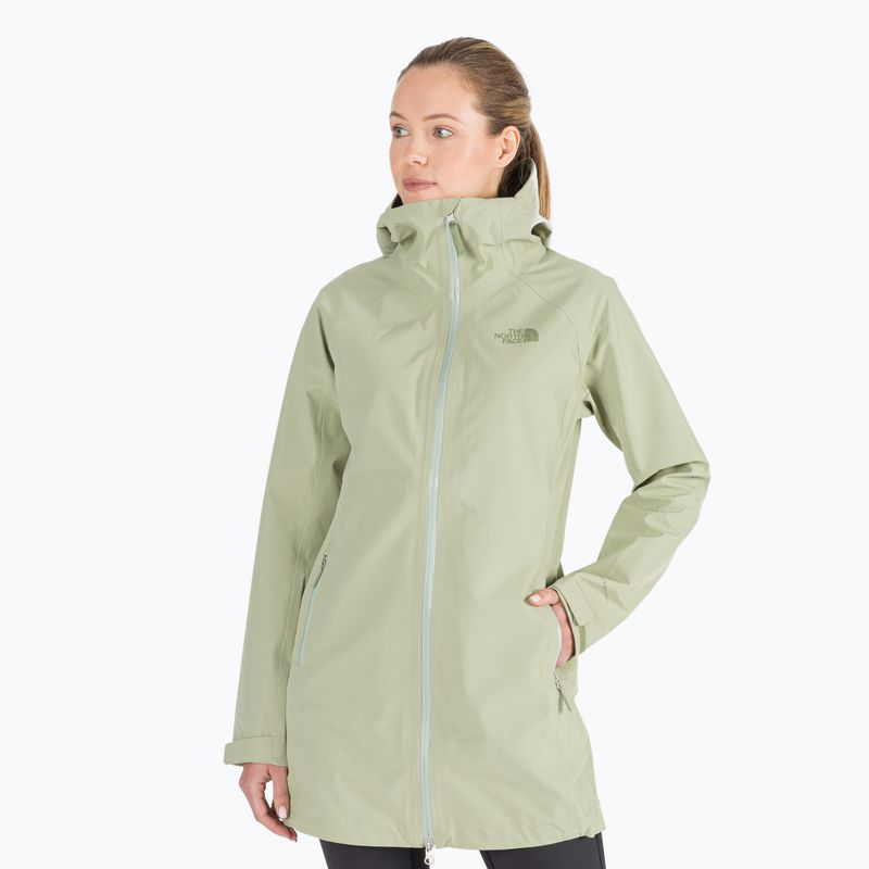 Damen Regenjacke The North Face Dryzzle Futurelight grün NF0A7QAD3X31