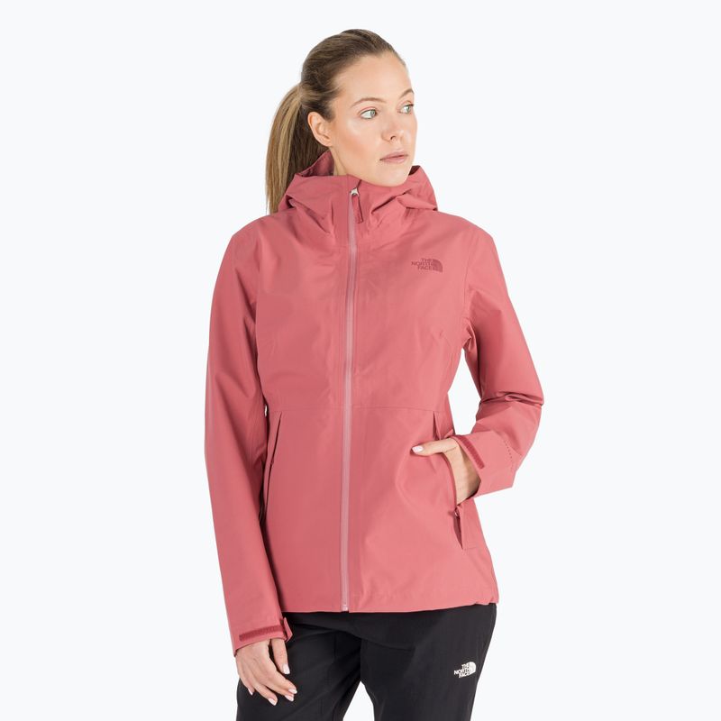 Damen Regenjacke The North Face Dryzzle Futurelight rosa NF0A7QAF3961