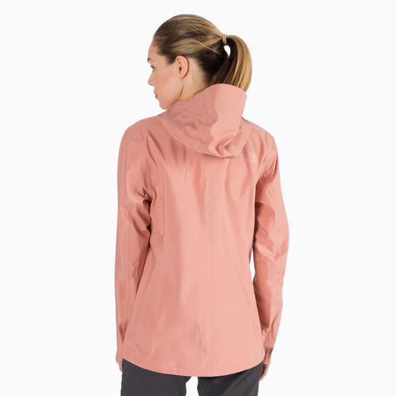 Damen Regenjacke The North Face Dryzzle Flex Futurelight rosa NF0A7QCTHCZ1 4