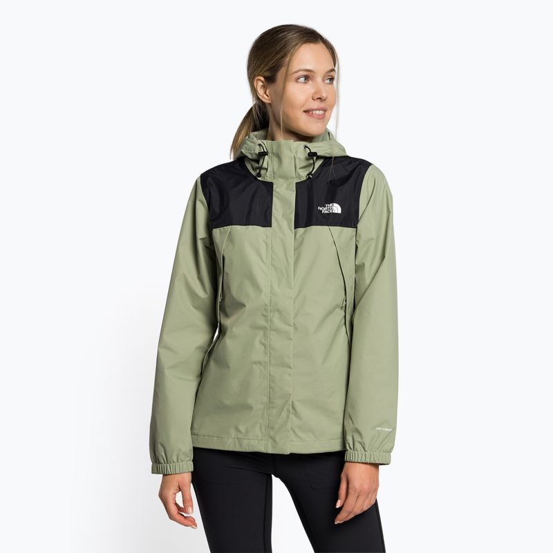 Damen Regenjacke The North Face Antora grün NF0A7QEU4Q91