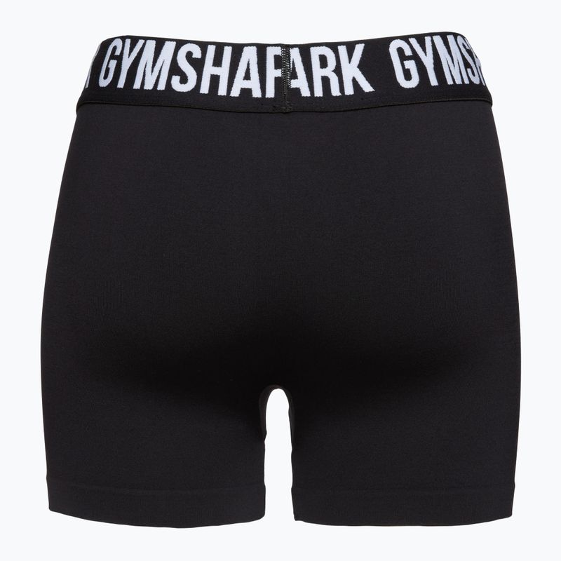 Damen-Trainingsshorts Gymshark Fit schwarz 2