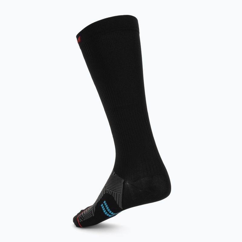 Eishockey-Socken CCM Compression Knee black/red 2
