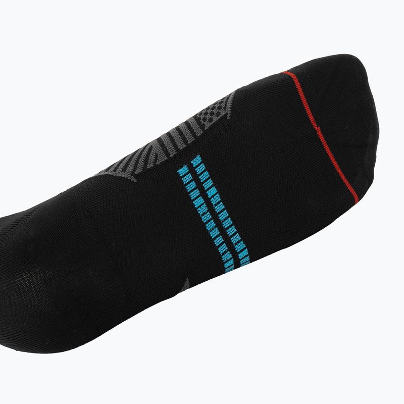 Eishockey-Socken CCM Compression Knee black/red 3
