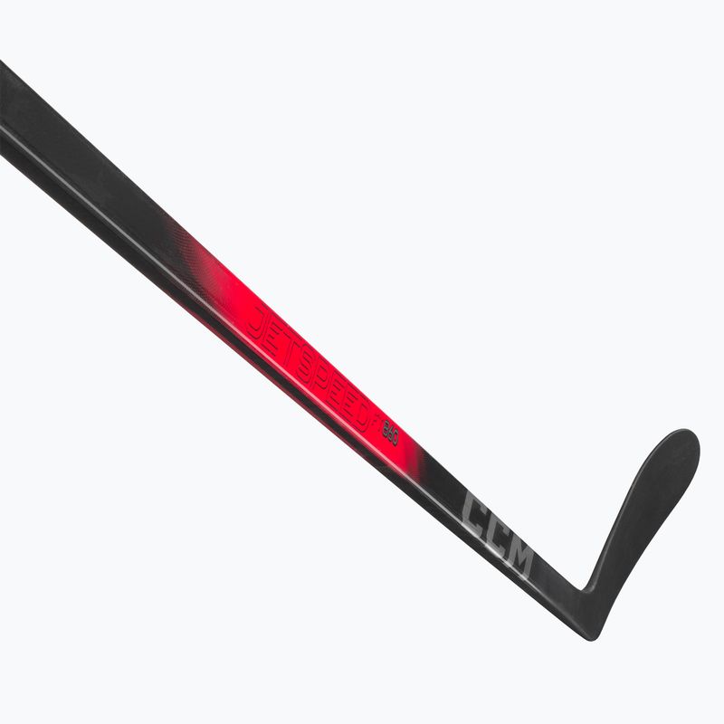 Eishockeyschläger CCM JetSpeed FT860 IN black/red 3
