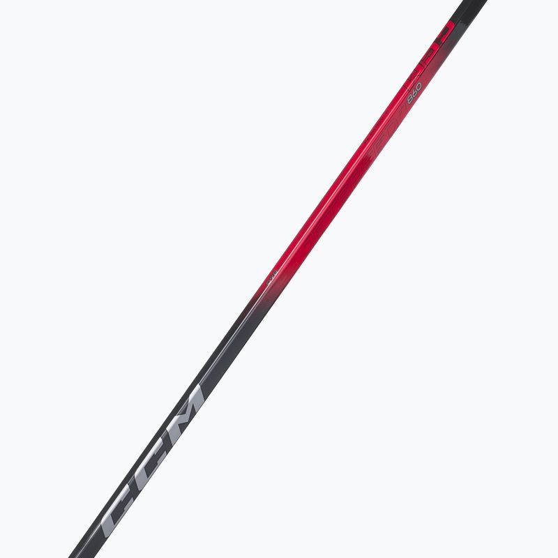 Eishockeyschläger CCM JetSpeed FT860 IN black/red 5