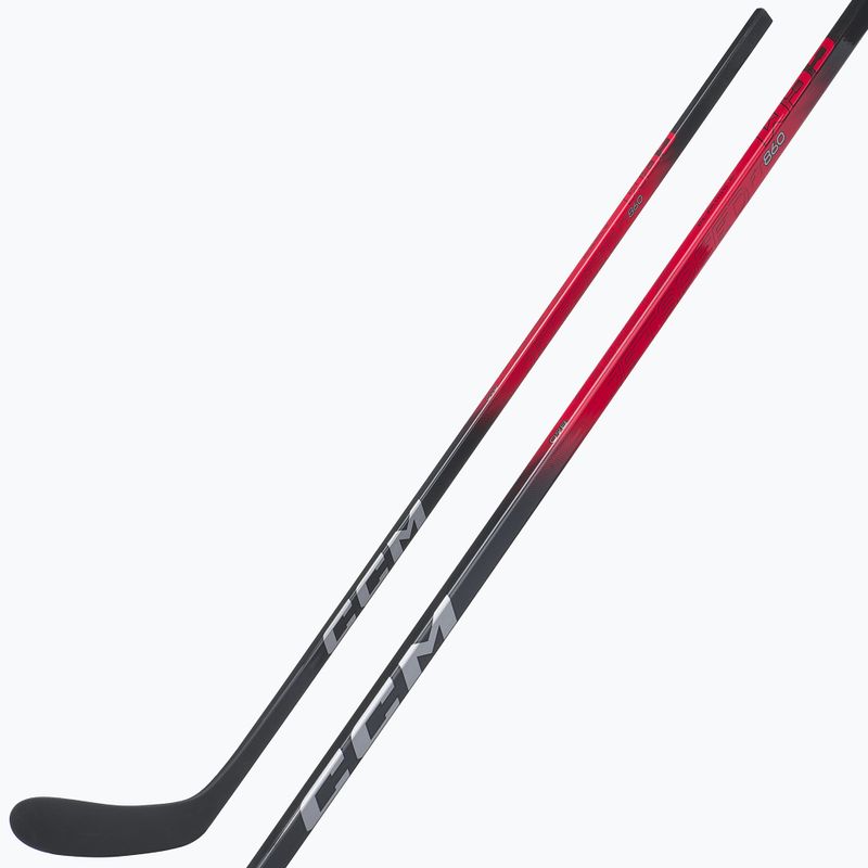 Eishockeyschläger CCM JetSpeed FT860 IN black/red 6