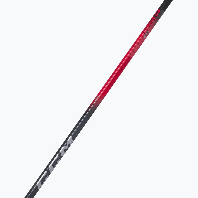 Eishockeyschläger CCM JetSpeed FT860 SR black/red 5