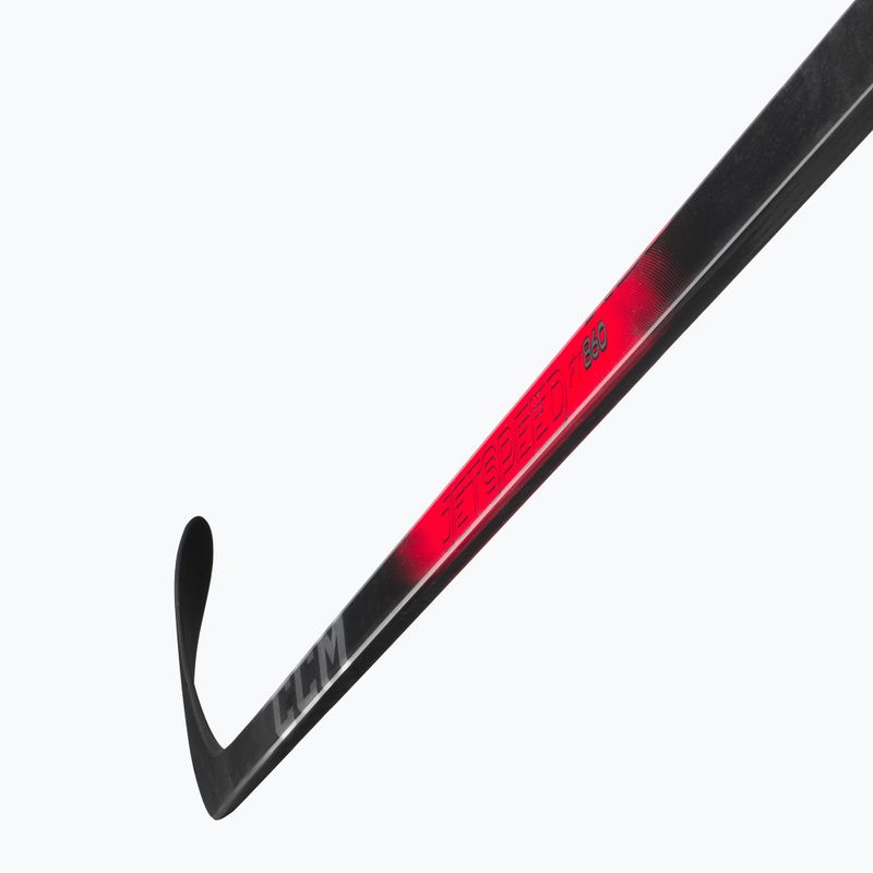 Kinder-Eishockeyschläger CCM JetSpeed FT860 JR black/red 4
