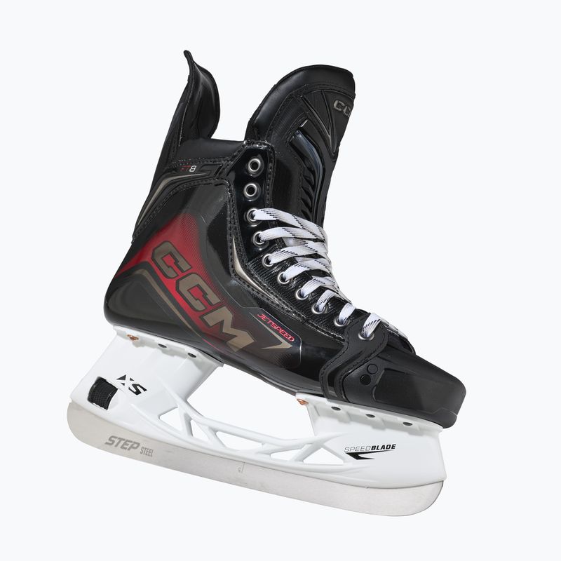 Herren Eishockeyschlittschuhe CCM JetSpeed FT8 SR WIDE black 4