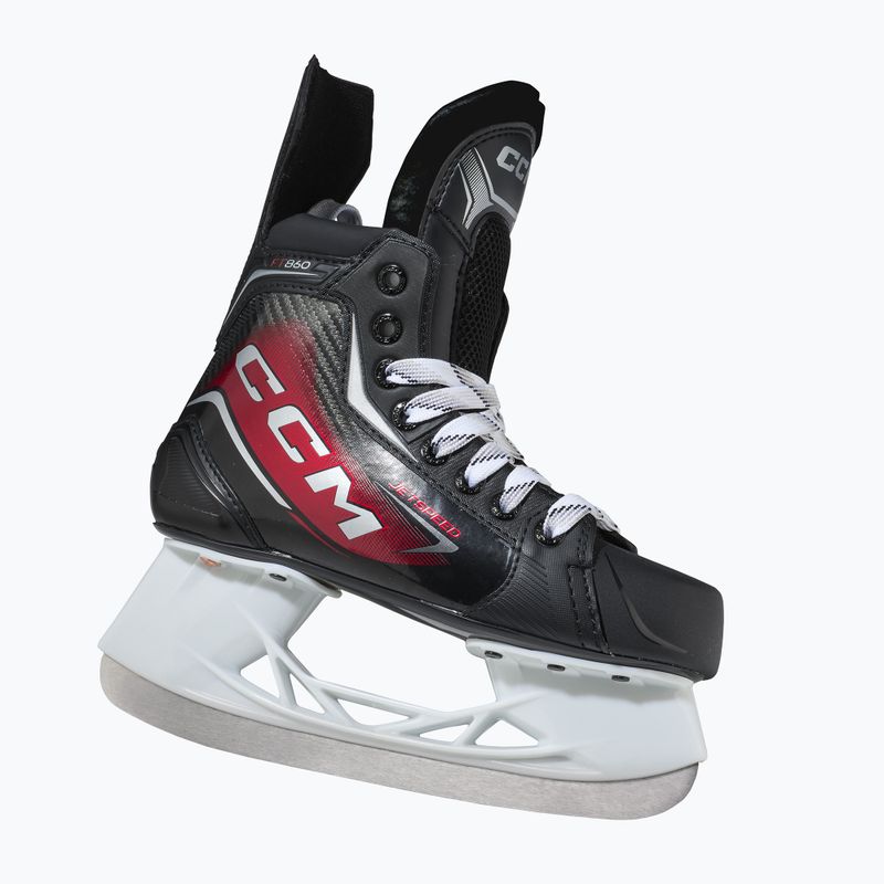 Hockeyschlittschuhe Kinder CCM JetSpeed FT860 JR Regular Player Skates black 4