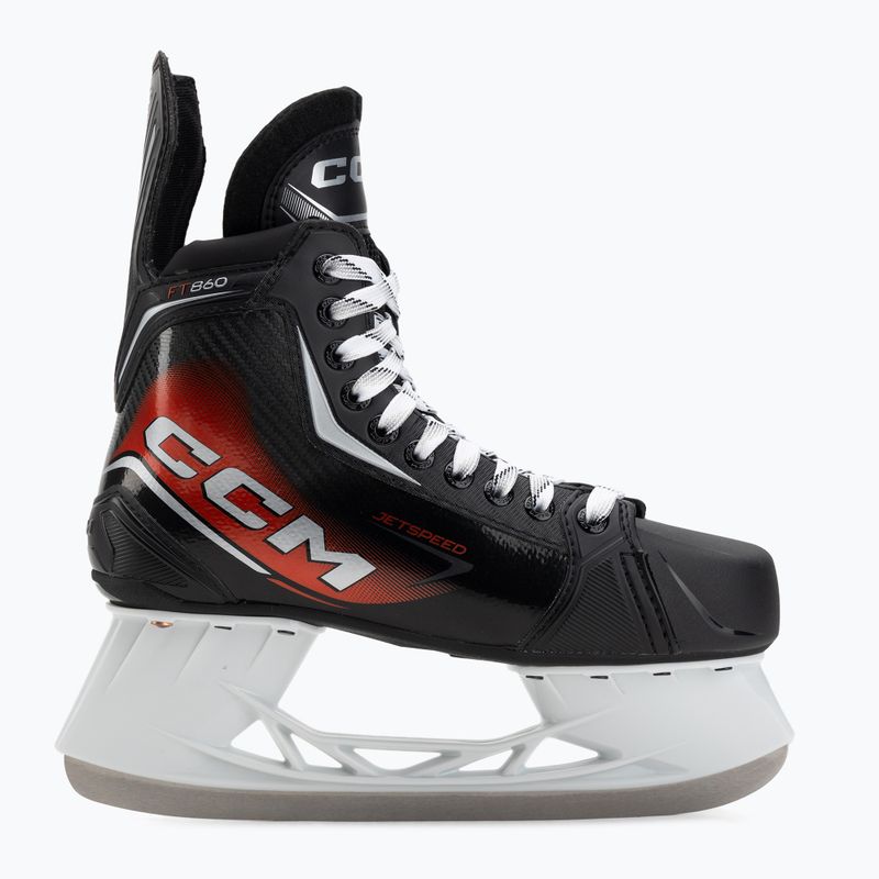 Herren Eishockeyschlittschuhe CCM JetSpeed FT860 SR REG black 2