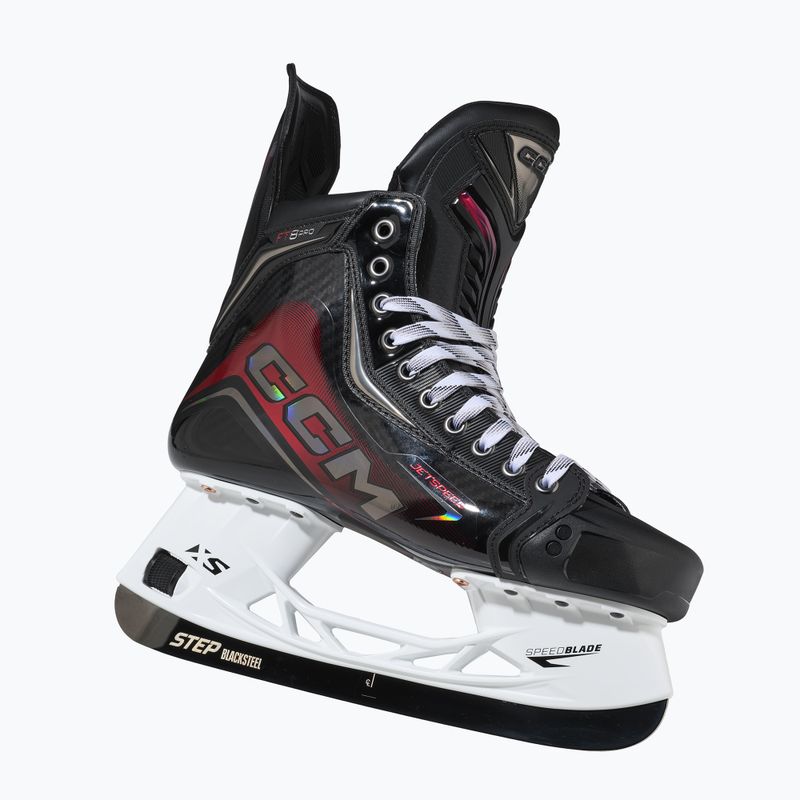 Herren Eishockeyschlittschuhe CCM JetSpeed FT8 Pro SR TAPERED black 4