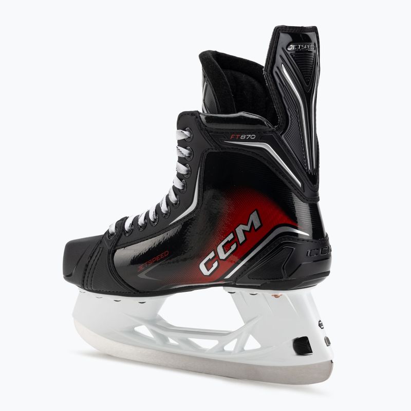 Herren Eishockeyschlittschuhe CCM JetSpeed FT870 SR REG black 3