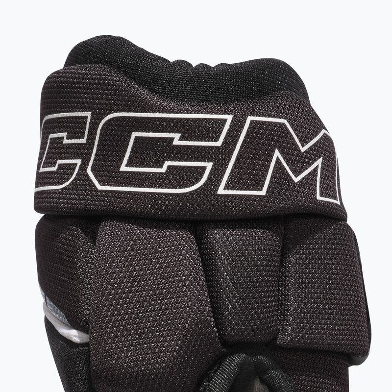 Kinder Eishockeyhandschuhe CCM Next YT Gloves black/white 5