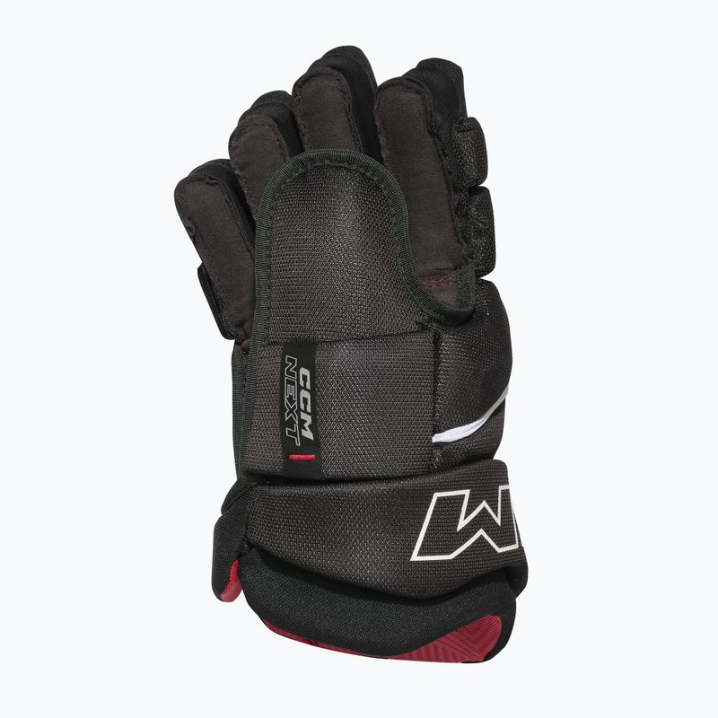 Hockeyhandschuhe CCM Next SR Gloves black/white 2
