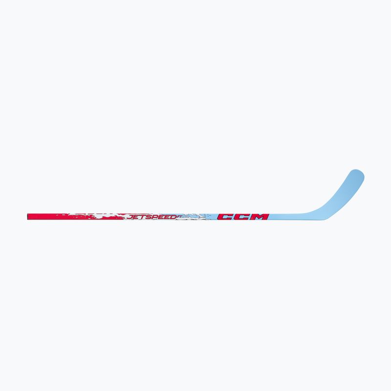 Hockeyschläger CCM JetSpeed Youth black/red 7