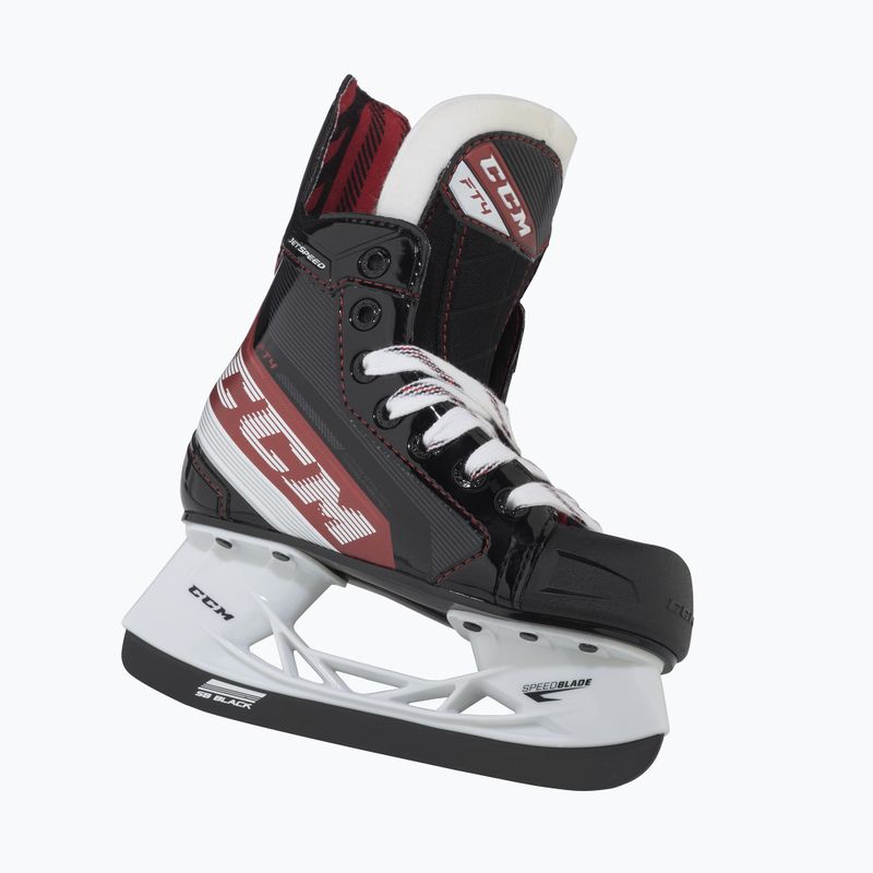 Hockeyschlittschuhe Kinder CCM JetSpeed FT JR Regular black 5