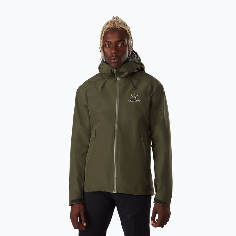 Herren Arcteryx Beta LT Regenjacke grün 26844 2