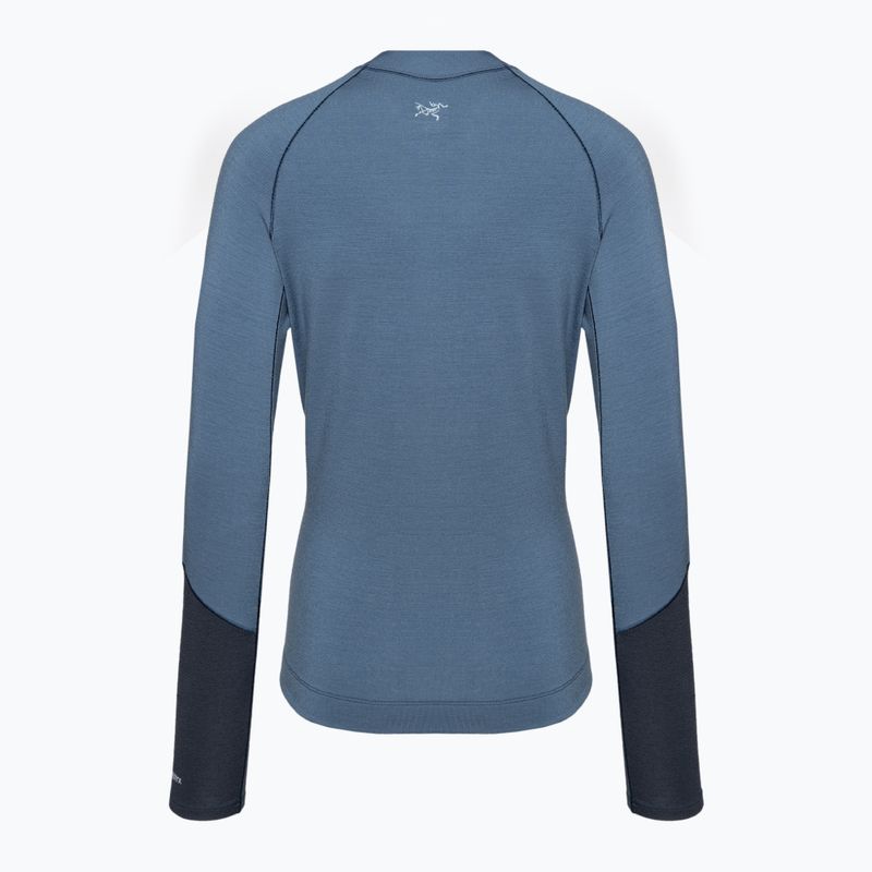 Arc'teryx Damen Thermo-T-Shirt Arcteryx Rho Wool LS Crew schwarz 29961 2