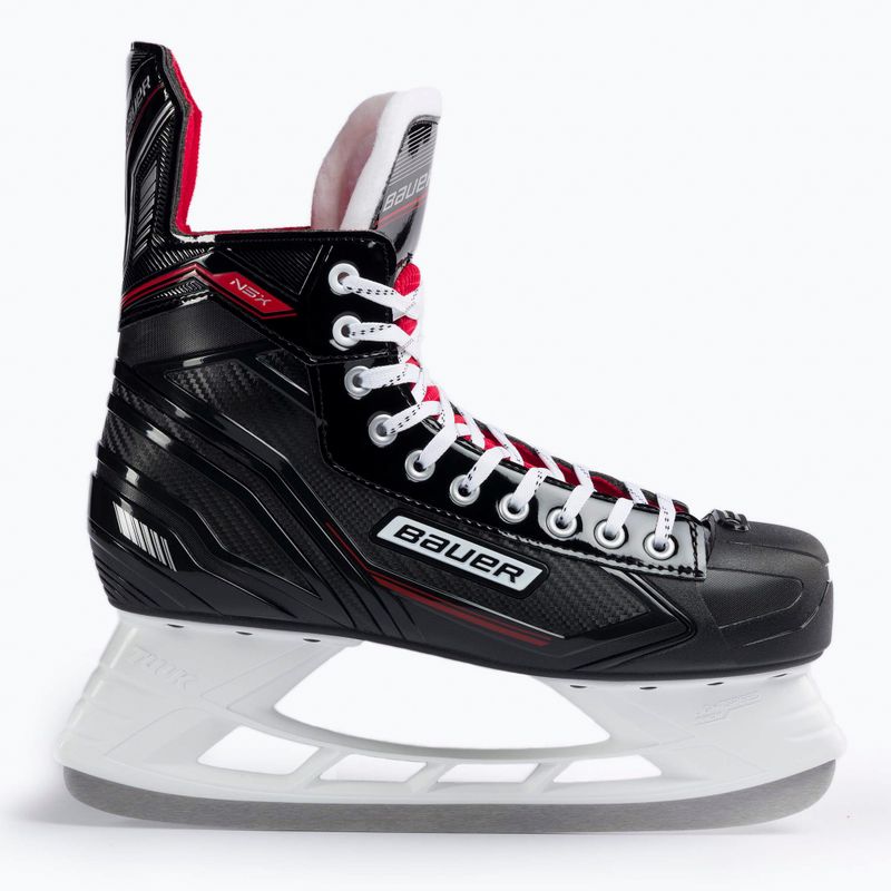 Herren Eishockey Schlittschuhe BAUER NSX schwarz 1053774 2