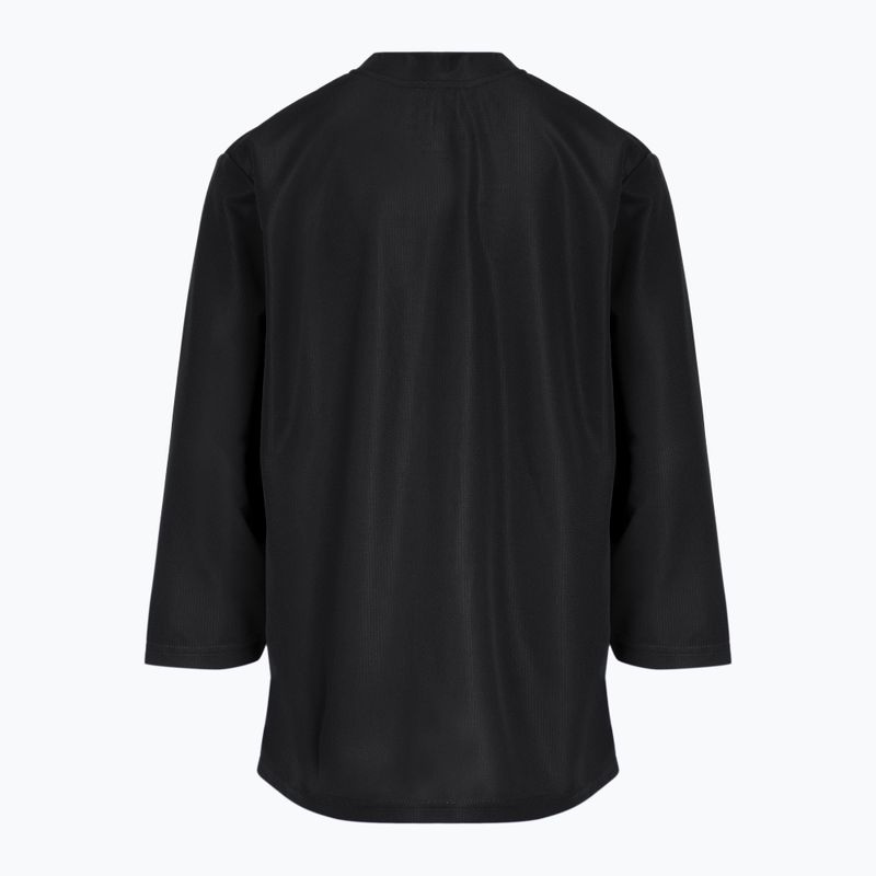 Kinder Eishockey-Longsleeve Bauer Flex Practice Jersey Jr black 2