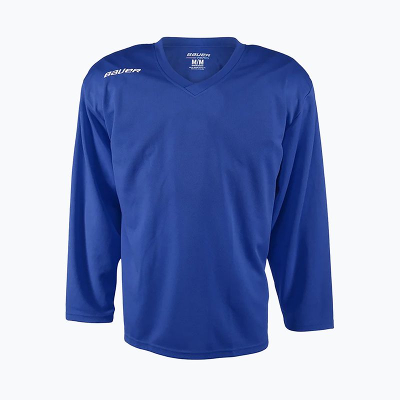 Kinder-Hockey-Langarmtrikot Bauer Flex Practice Jersey Jr blue
