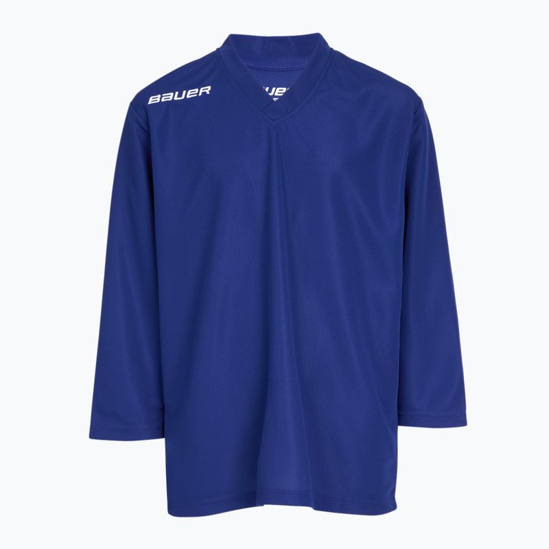 Kinder Eishockey-Longsleeve Bauer Flex Practice Jersey Jr white