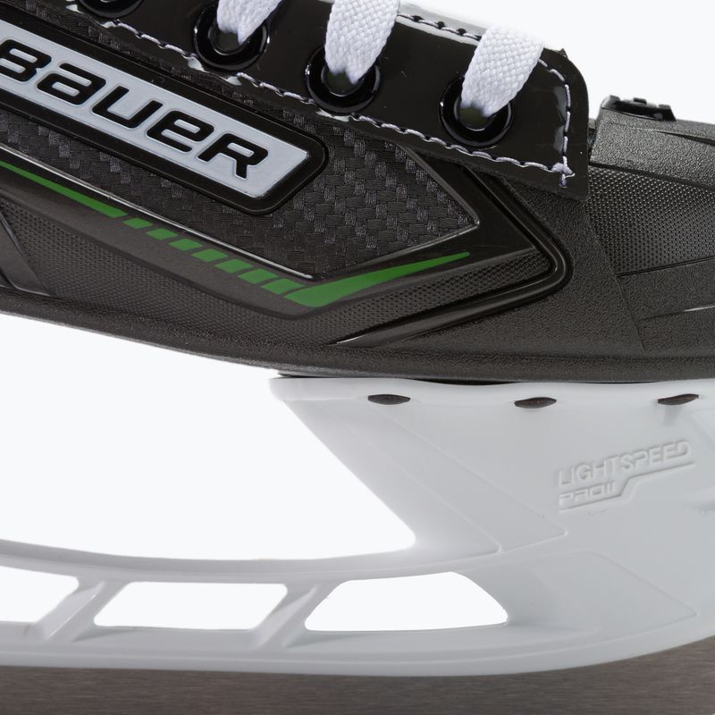 Eishockey-Schlittschuhe Kinder Bauer X-LS schwarz 158933-1R 7