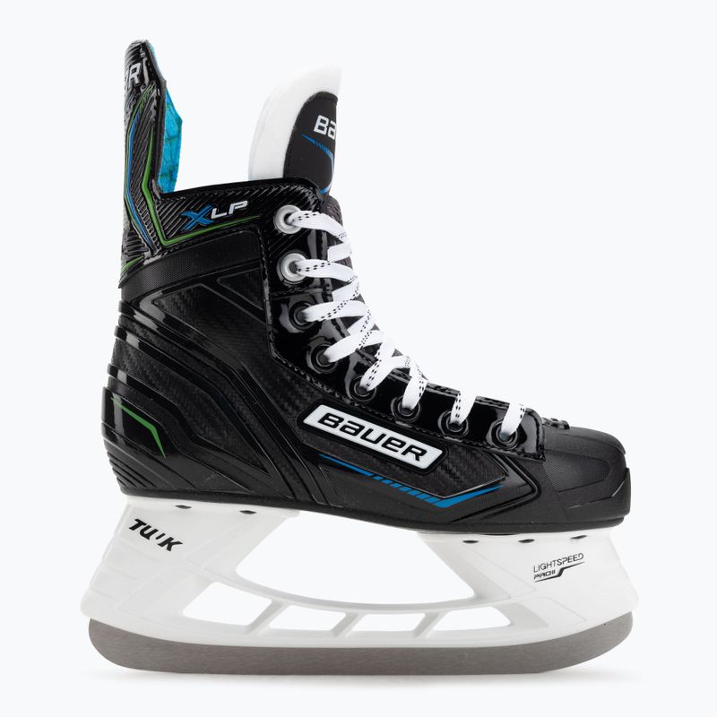 Kinder Eishockeyschlittschuhe Bauer X-LP Jr black 2