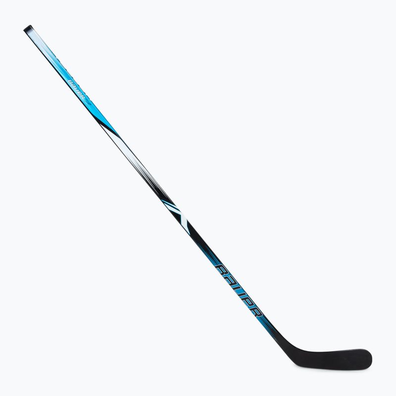 Hockeyschläger Bauer X Series Grip Sr F60 black/white/blue