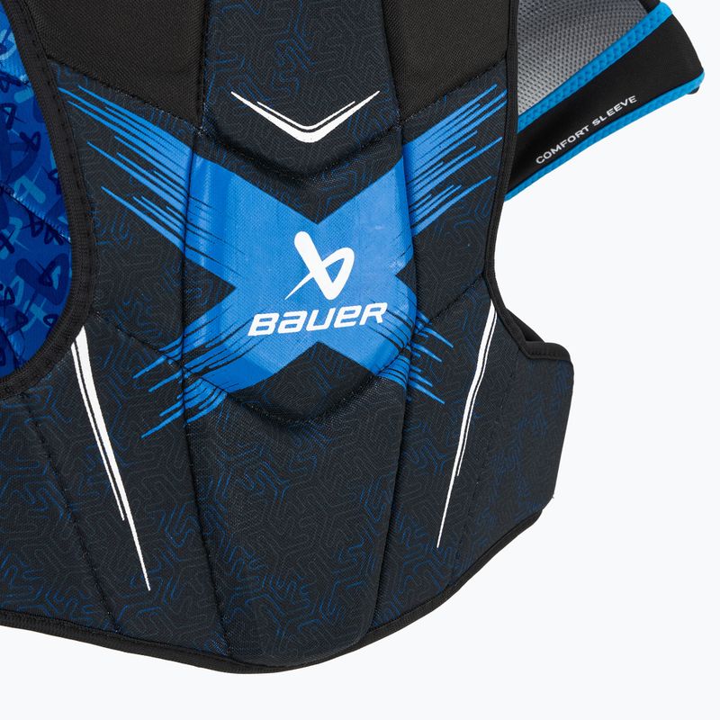 Eishockey-Schulterpolster Bauer X Shoulder Pad Int black/blue 5